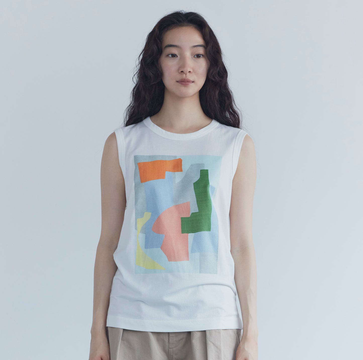 K.Sekizawa Printed Jersey Sleeveless