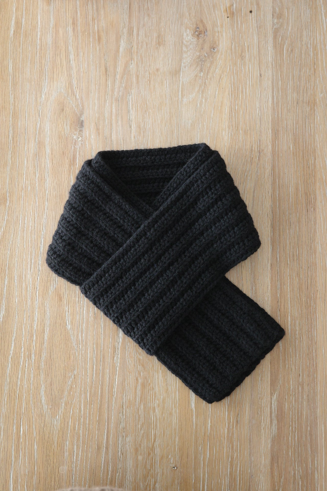 《 手編み 》Wool Cashmere Silk Scarf