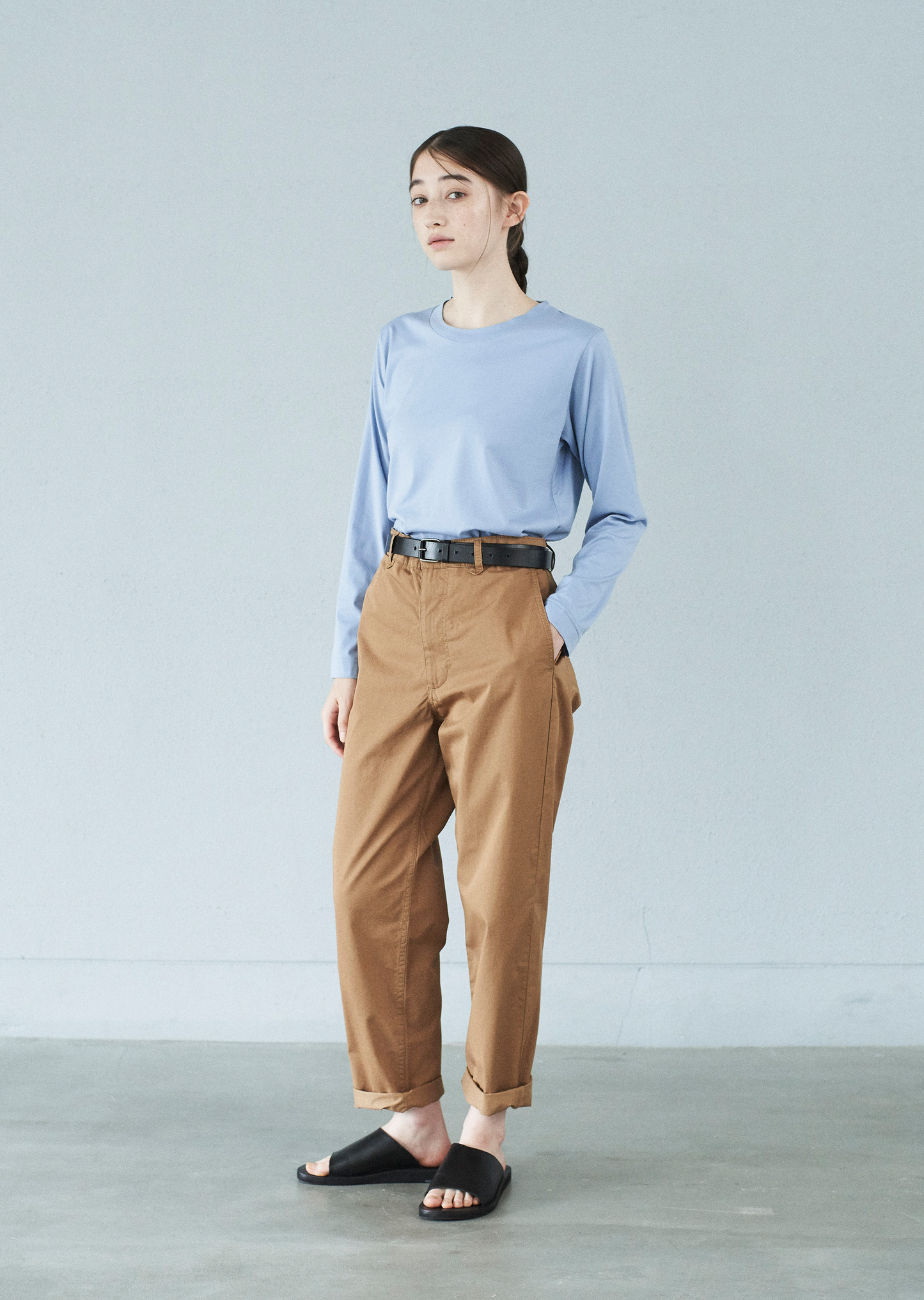 Horse Printed Jersey Long Sleeve