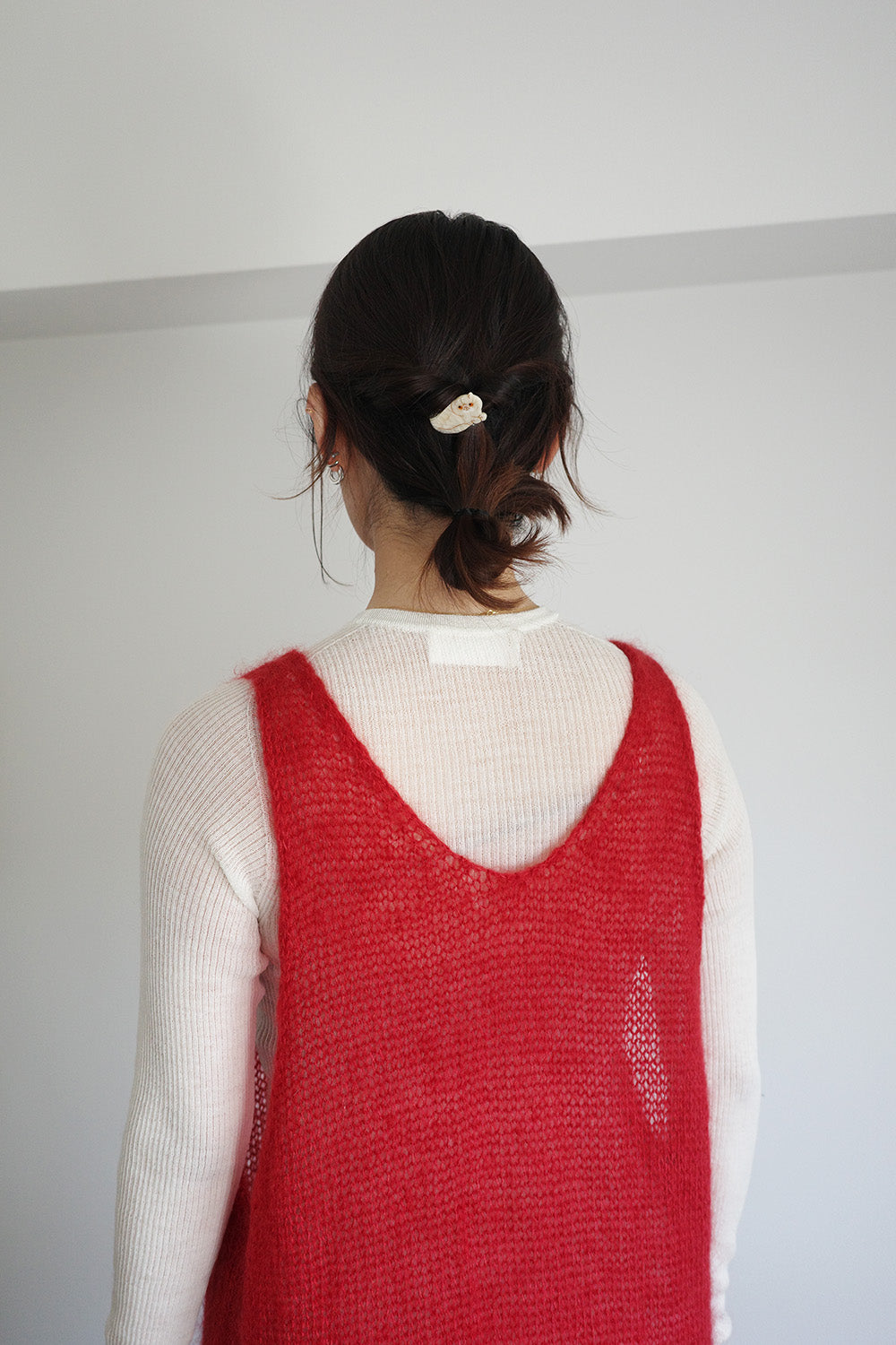 《 予約 》Extra Fine Wool Rib Knit
