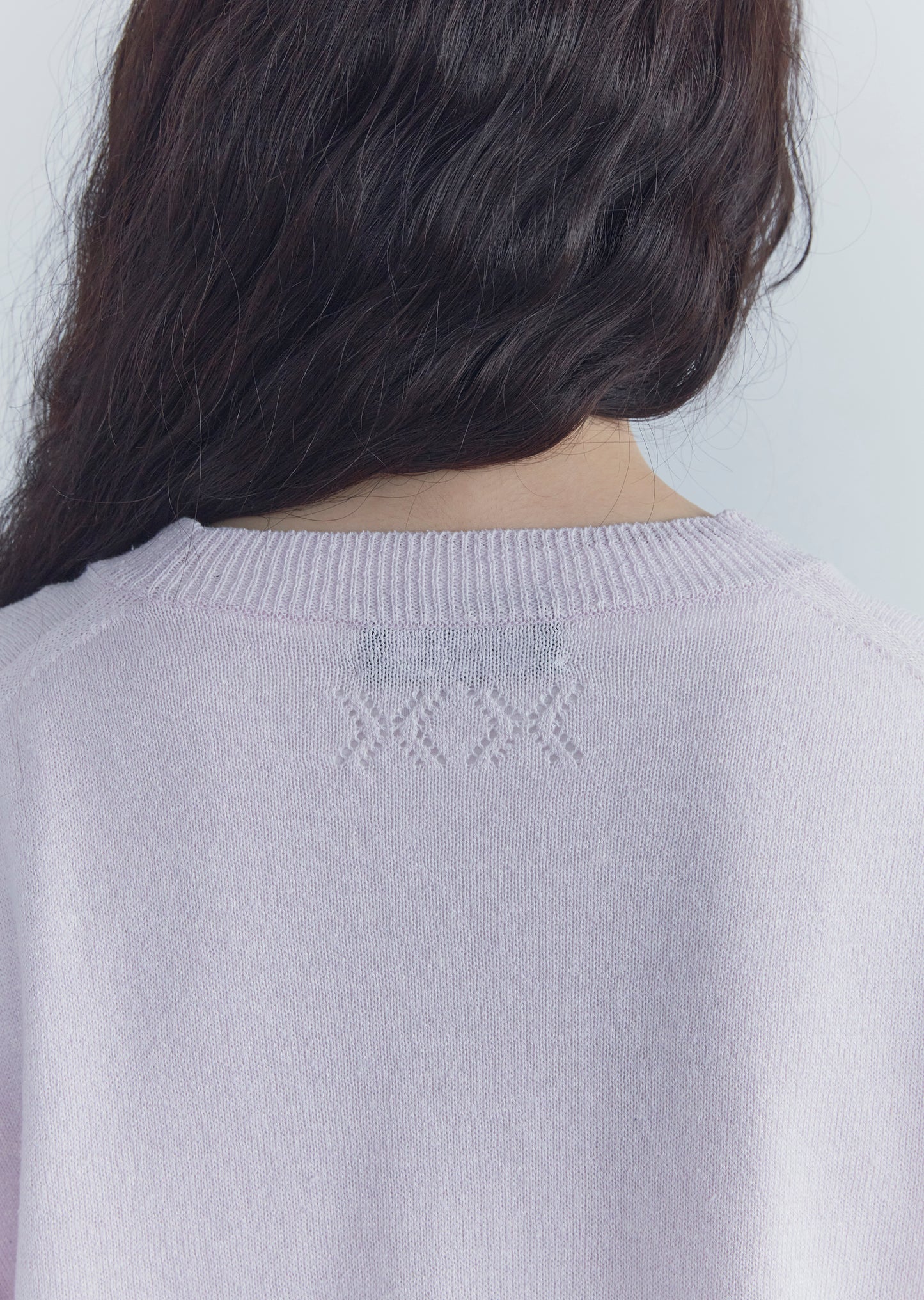 《 予約 》Linen Silk Leaf Sweater