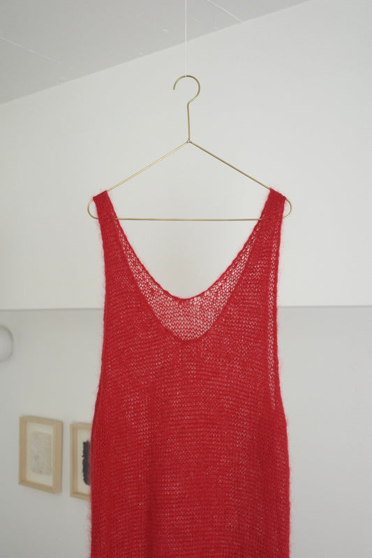 《 予約 》家庭機編み Mohair Silk Dress