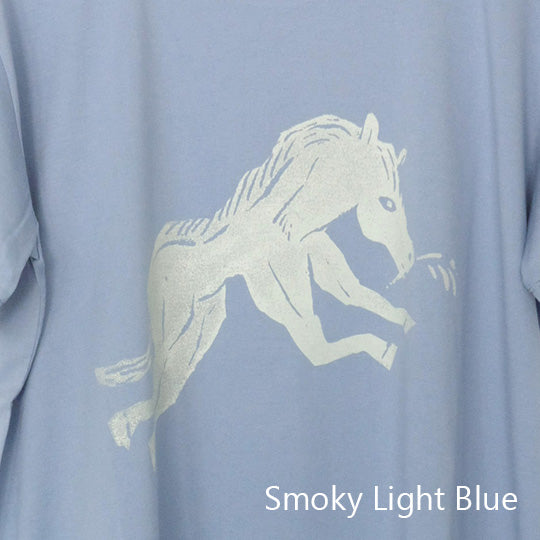 Horse Printed Jersey T-Shirts