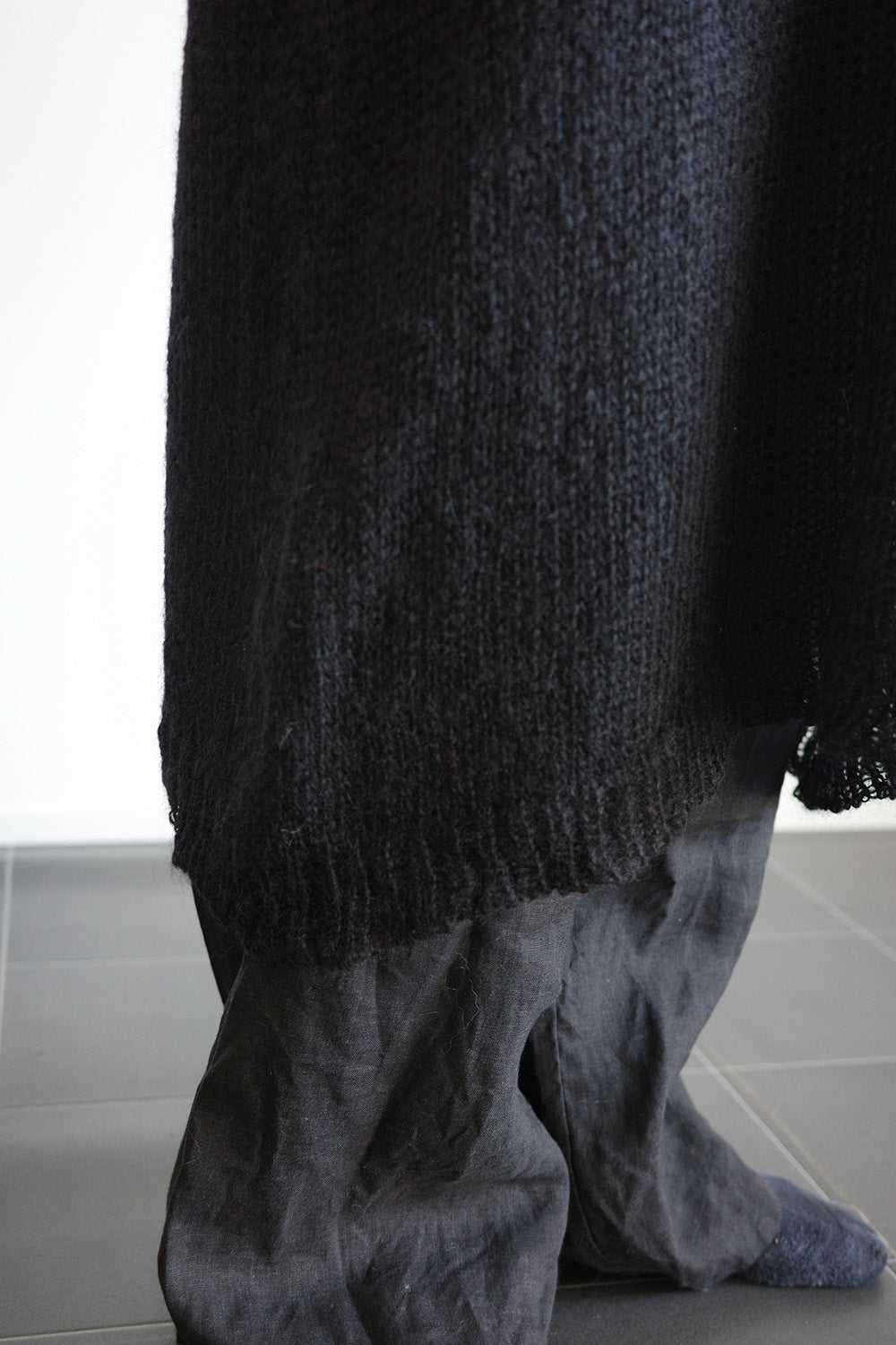 《 予約 》家庭機編み Mohair Silk Dress