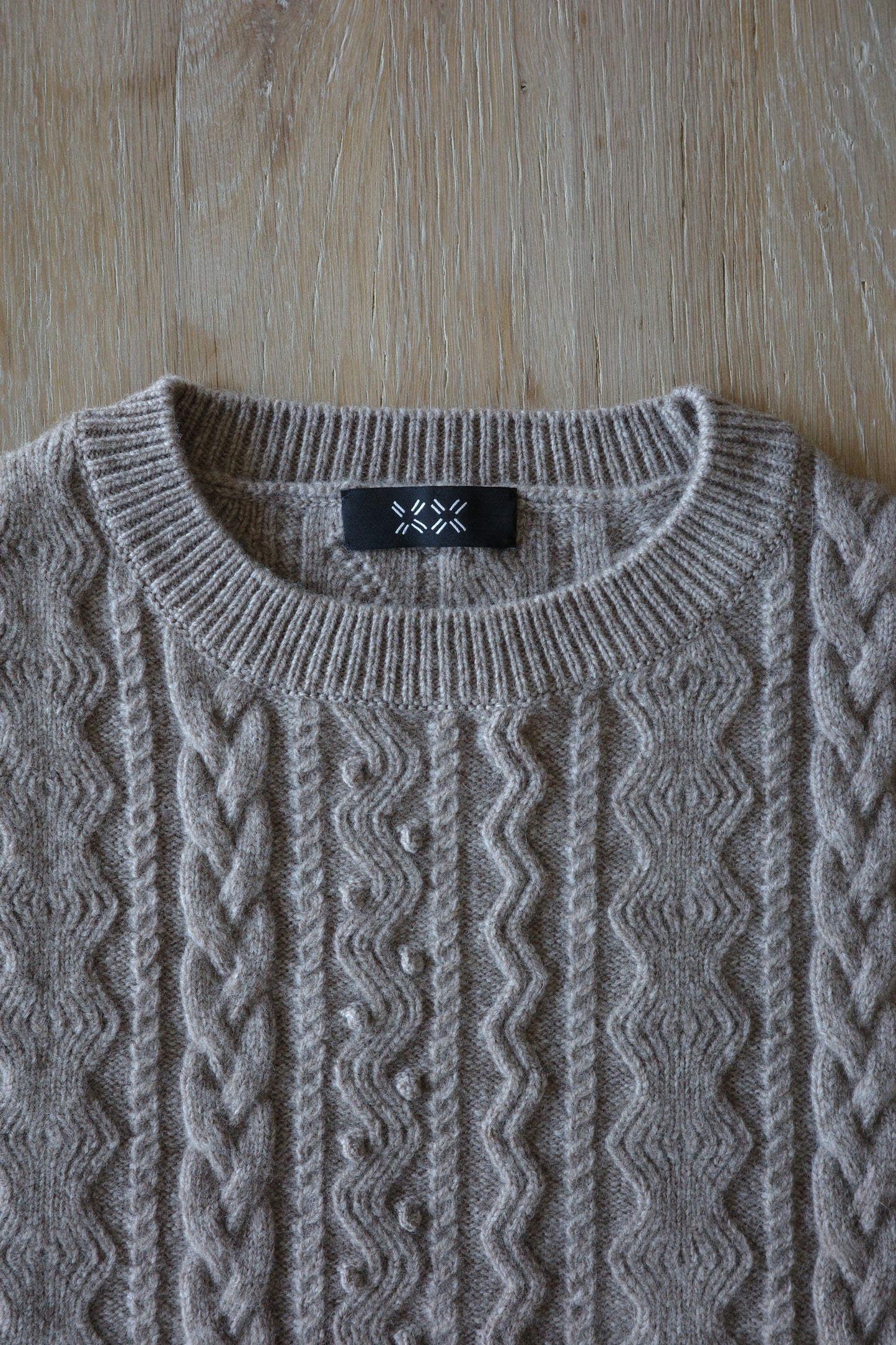 《 10月中旬 》Lambs Wool Cable Knit