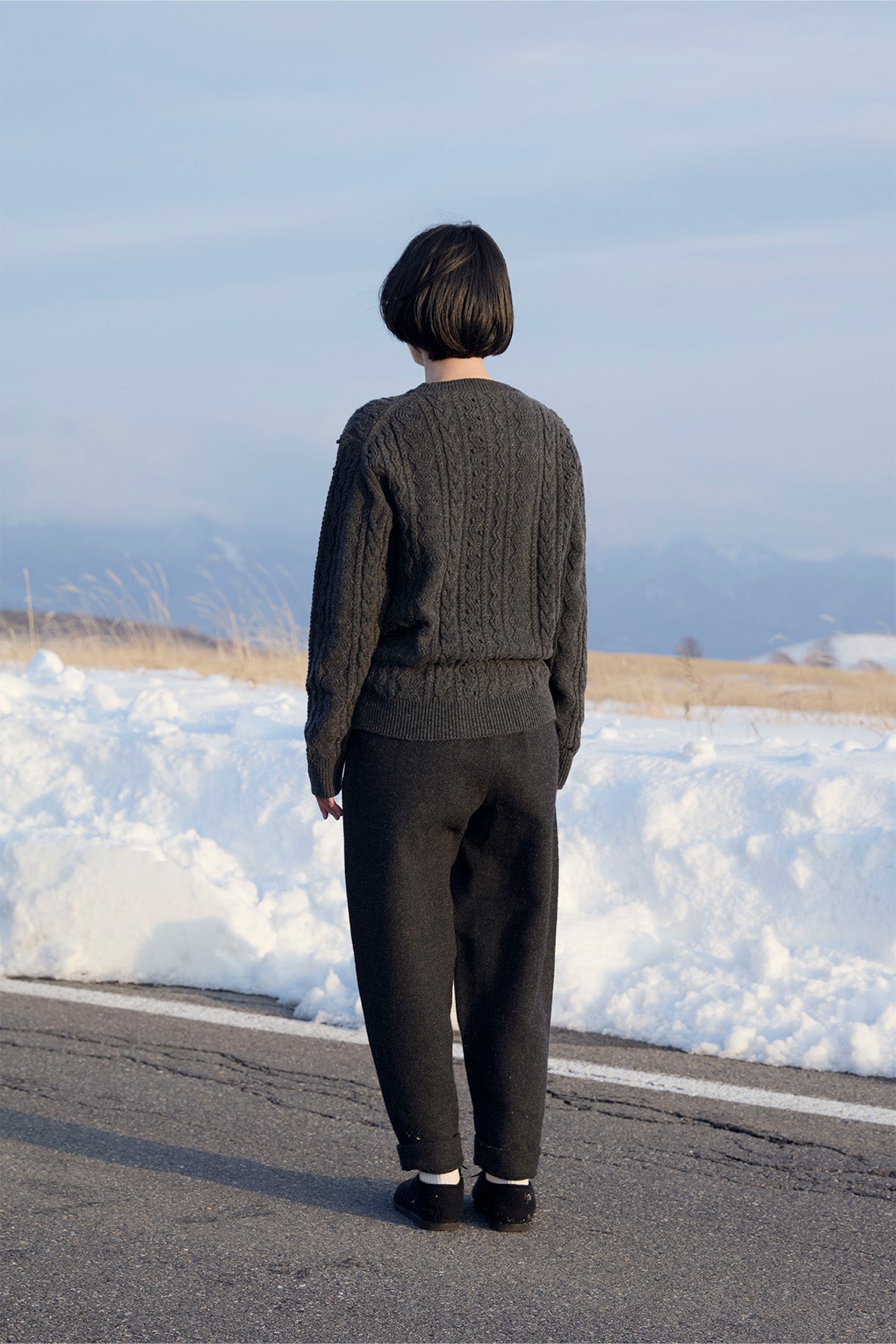 《 10月中旬 》Lambs Wool Cable Knit