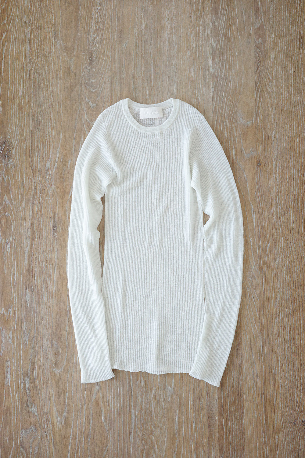 《 予約 》Extra Fine Wool Rib Knit