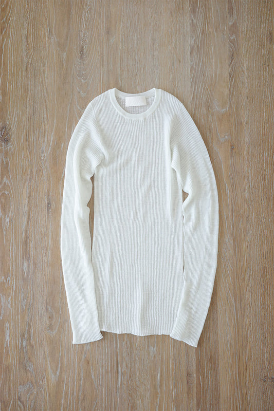 《 予約 》Extra Fine Wool Rib Knit