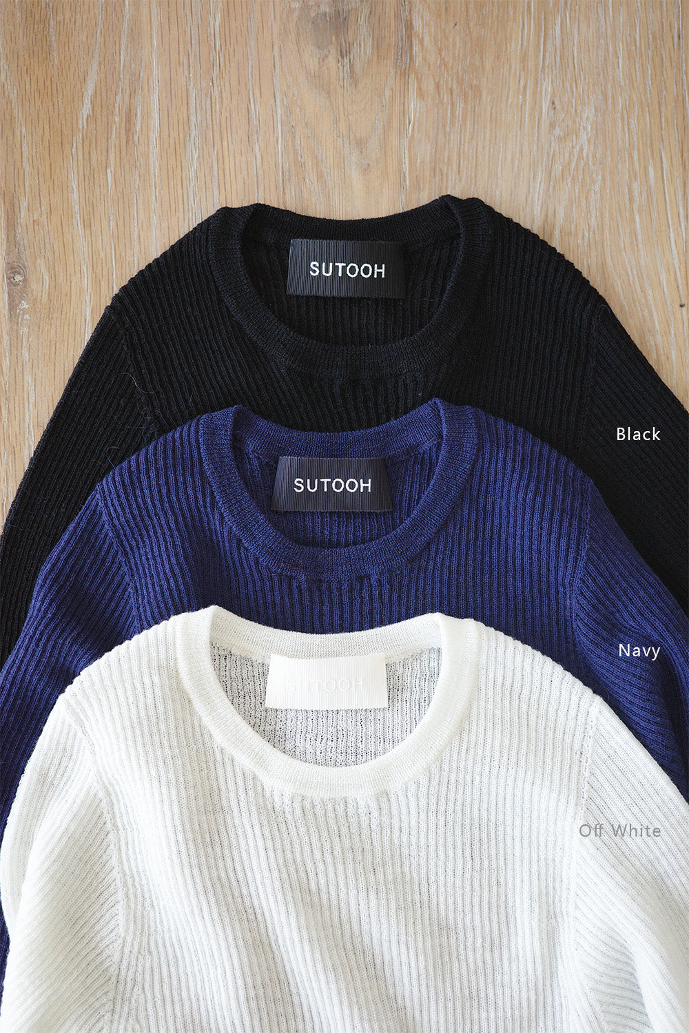 《 予約 》Extra Fine Wool Rib Knit