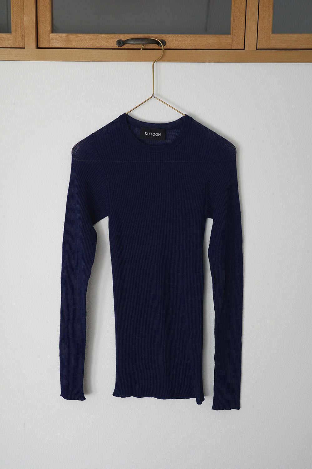 《 予約 》Extra Fine Wool Rib Knit