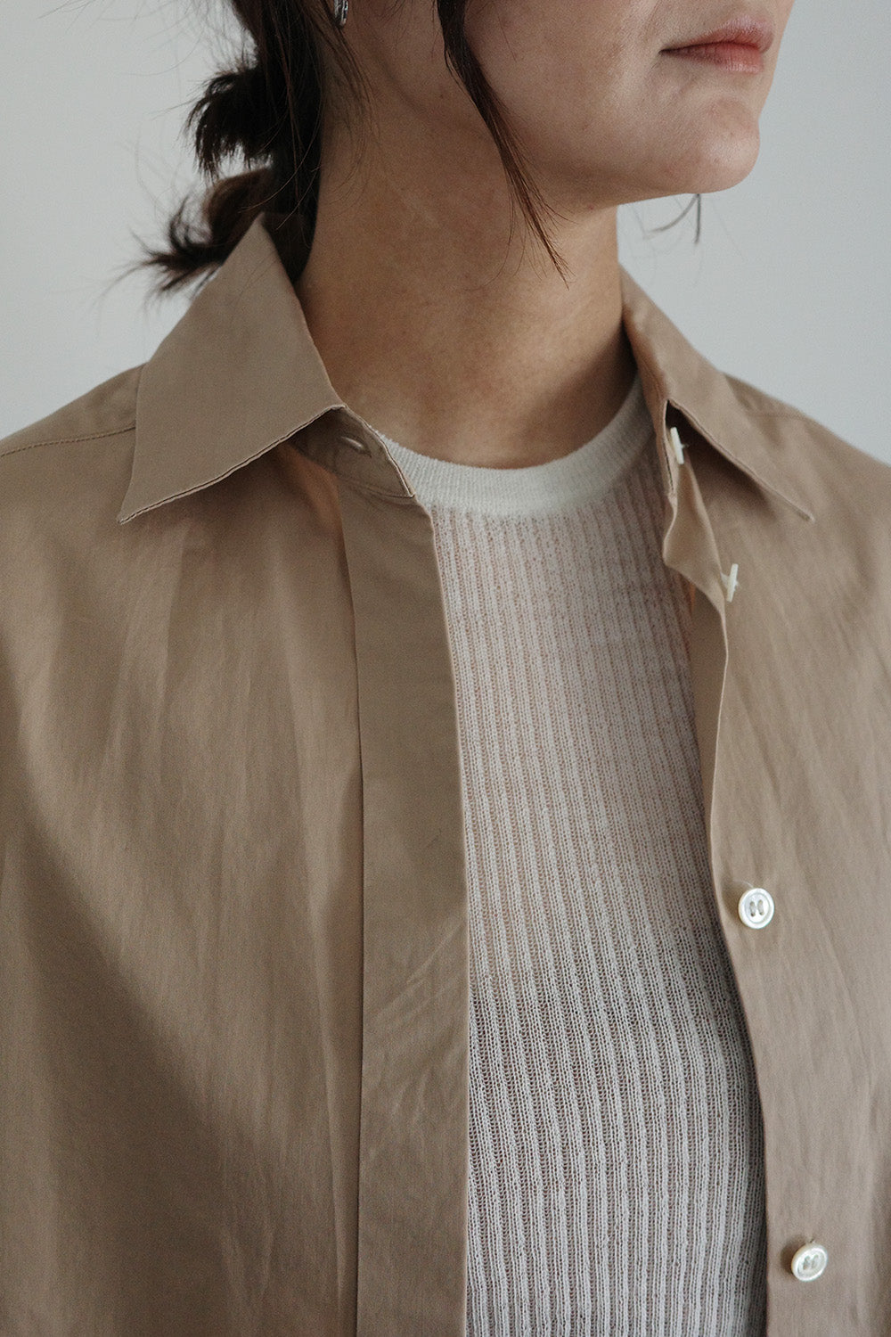 《 予約 》Extra Fine Wool Rib Knit