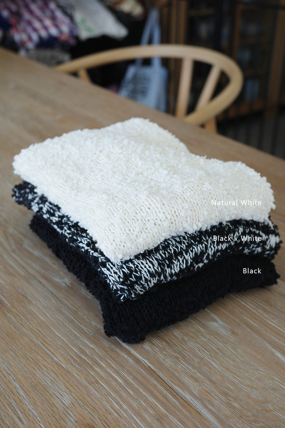 《 予約 》家庭機編み Cotton Knitted Tank