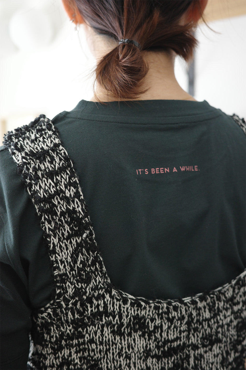 《 予約 》家庭機編み Cotton Knitted Tank