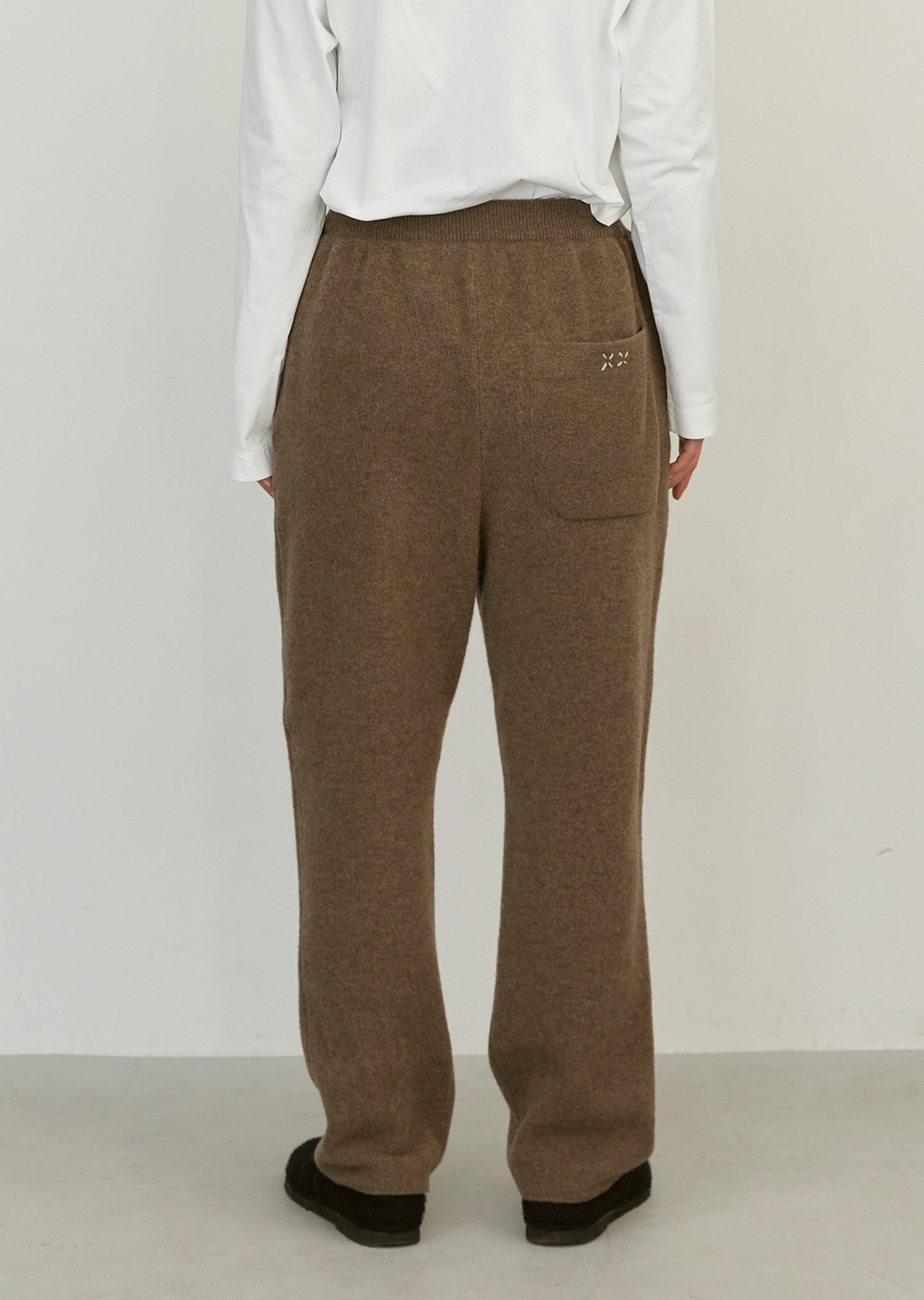 Wool Pile Trousers