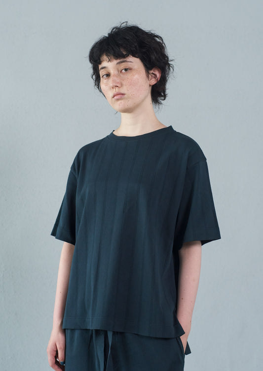 Tricot Stripe Jersey Half Sleeve